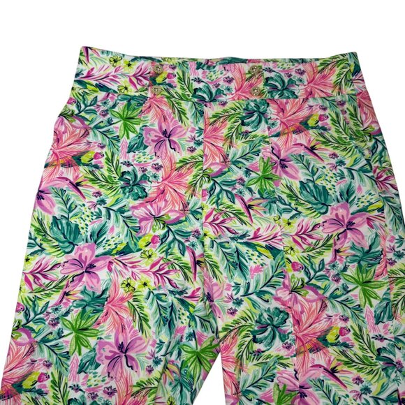 Stella Parker Tropical Floral Wide-Leg Pants Size XL | UPF 50 Sun Protection NWT - Picture 7 of 10